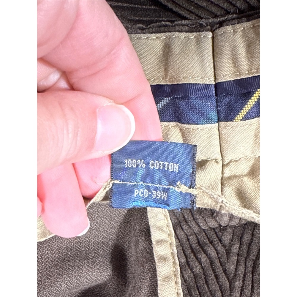 Polo Ralph Lauren‎ Preston Corduroy Pants Mens 38 Brown Cotton Casual - Picture 4 of 16